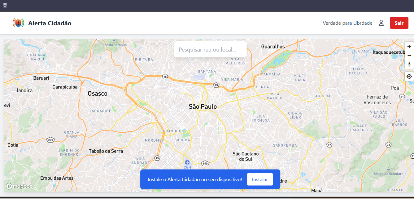 Alerta Cidadão App